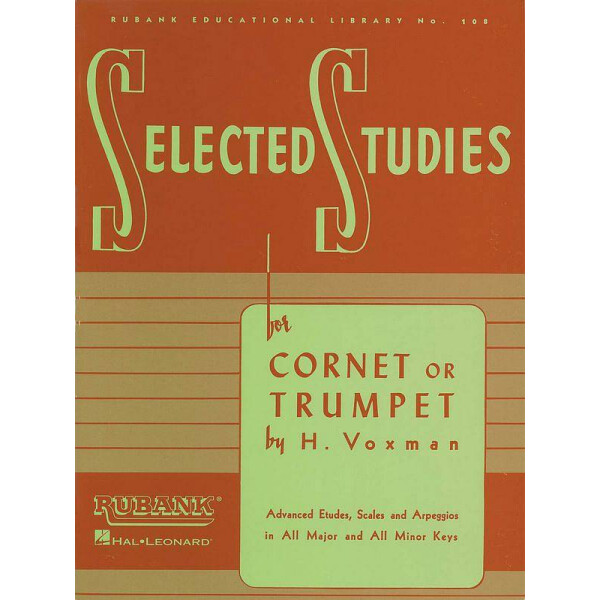 Selected Studies for cornet (trumpet)