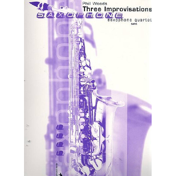 3 Improvisations for 4 saxophones