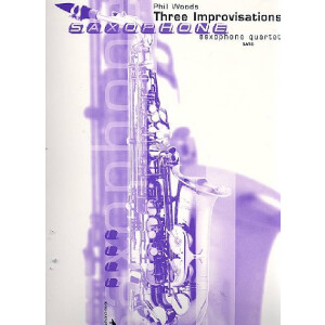 3 Improvisations for 4 saxophones