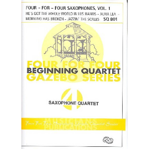 Four for four saxophones vol.1