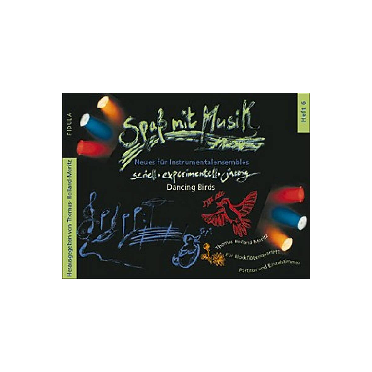 Dancing Birds für 4 Blockflöte box