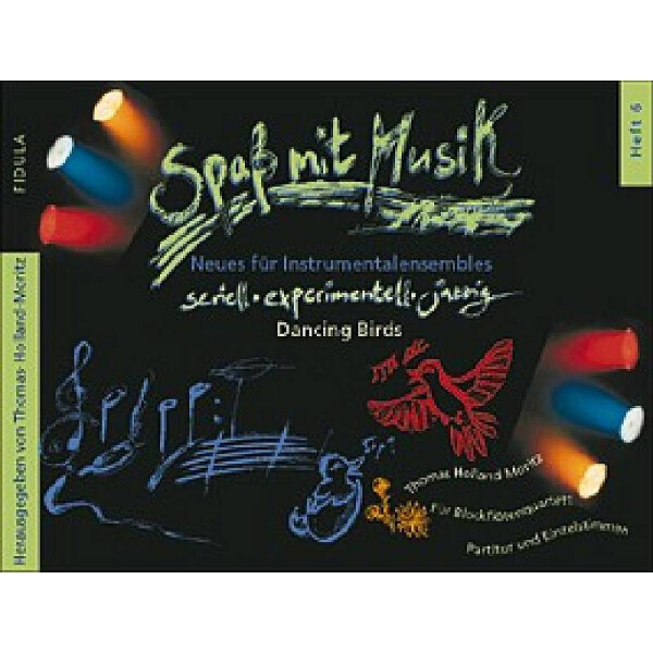 Dancing Birds für 4 Blockflöten