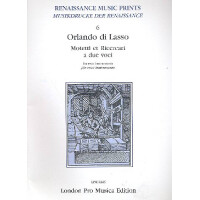 Motetti et ricercari a 2 voci