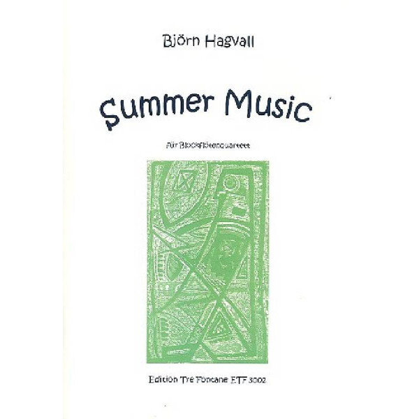 Summer Music für Blockflötenquartett