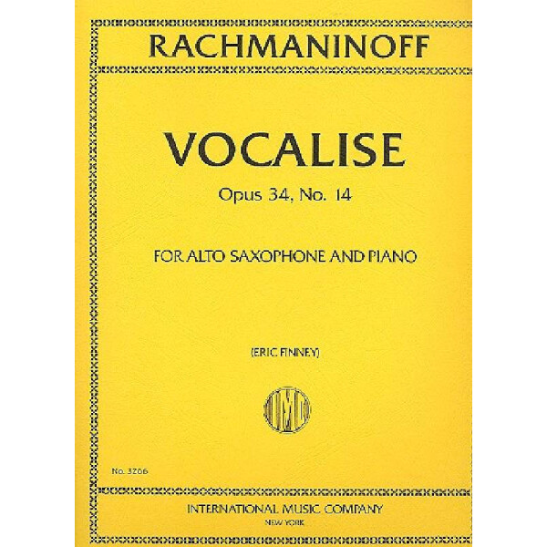Vocalise op.34/14