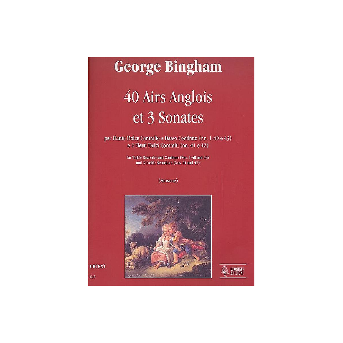 40 airs anglois et 3 sonates box