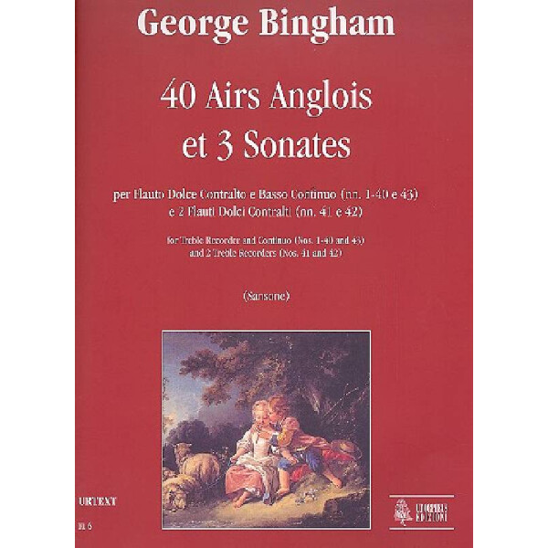 40 airs anglois et 3 sonates