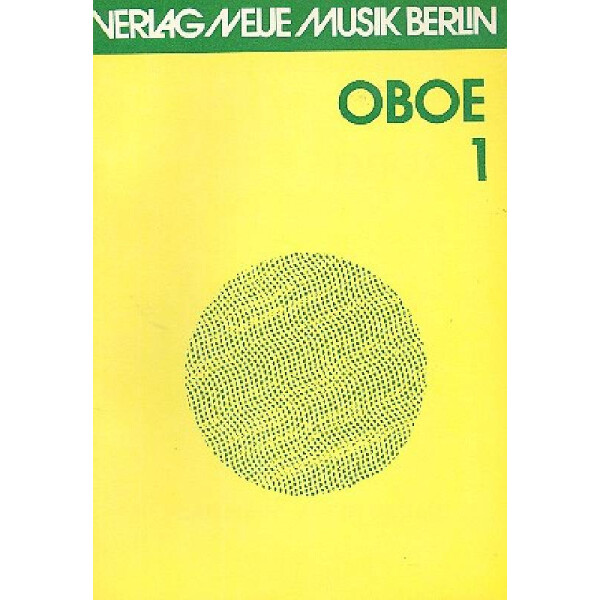 Oboe 1 für Oboe solo
