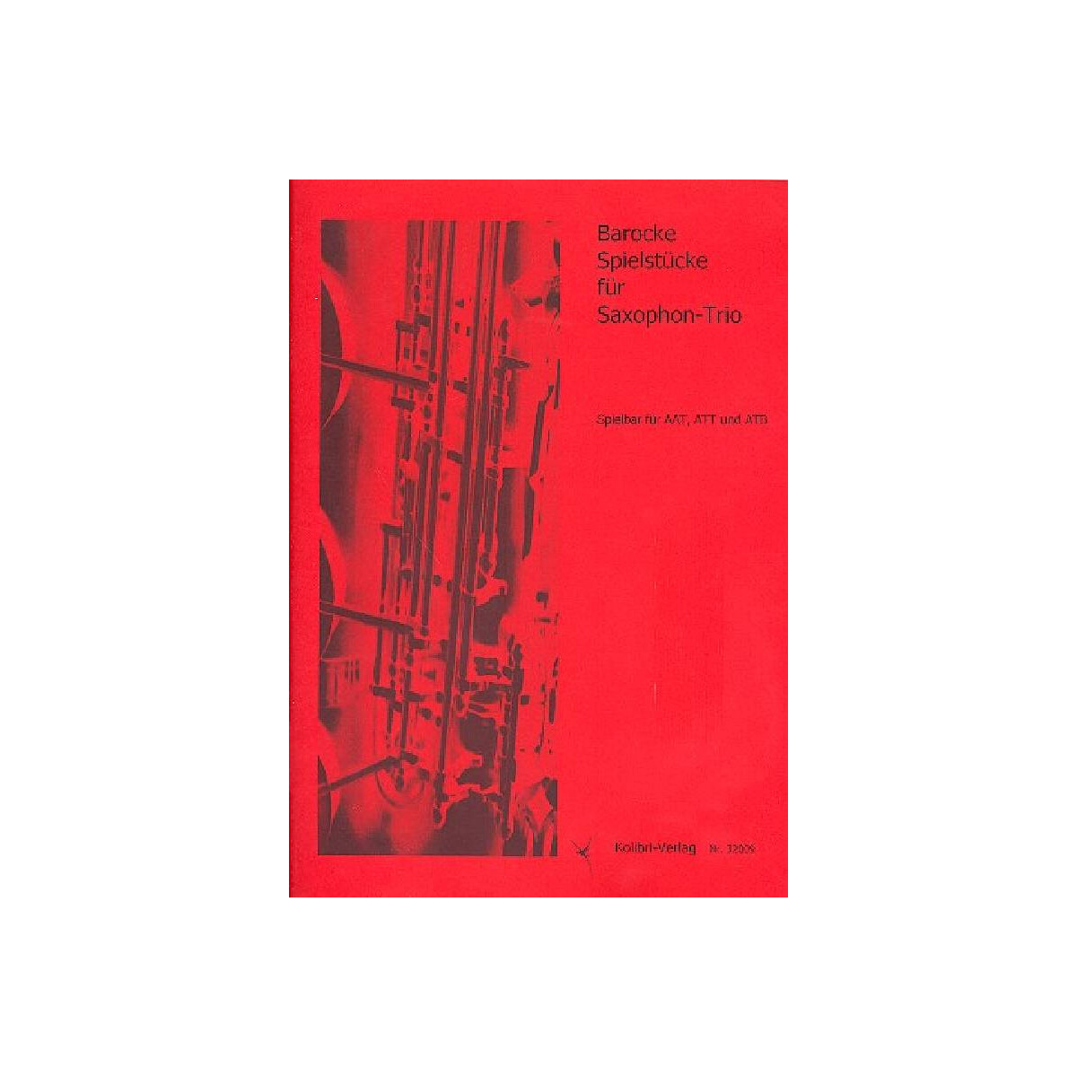 Barocke Spielstücke für Saxoph box