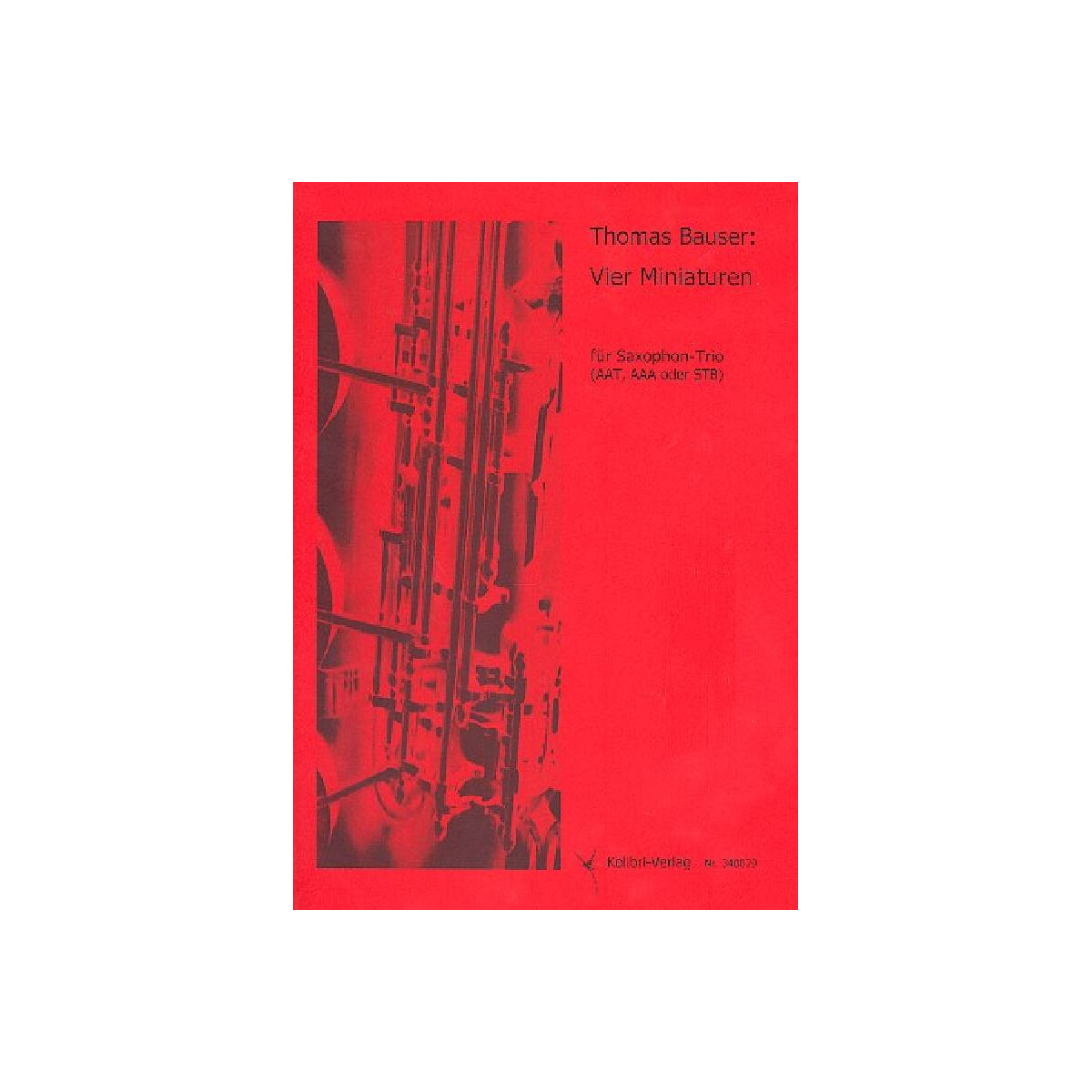 4 Minaturen für 3 Saxophone box