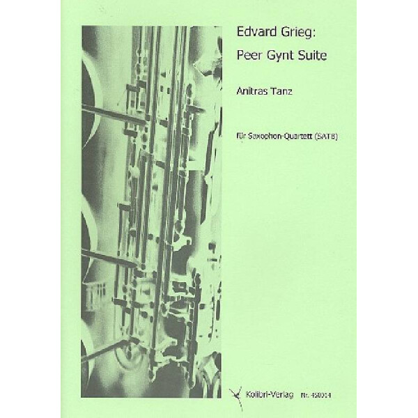 Anitras Tanz für 4 Saxophone (SATB)