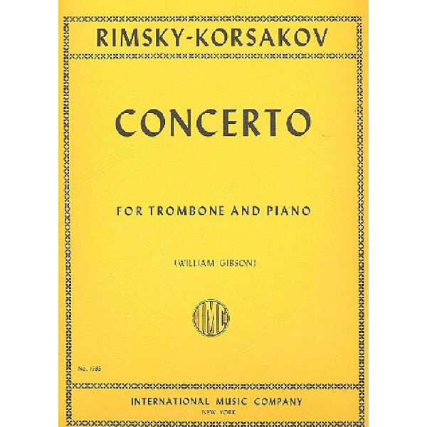 Concerto for trombone and piano
