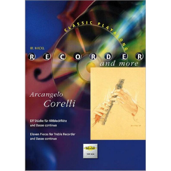 11 Stücke (+CD) für Altblockflöte