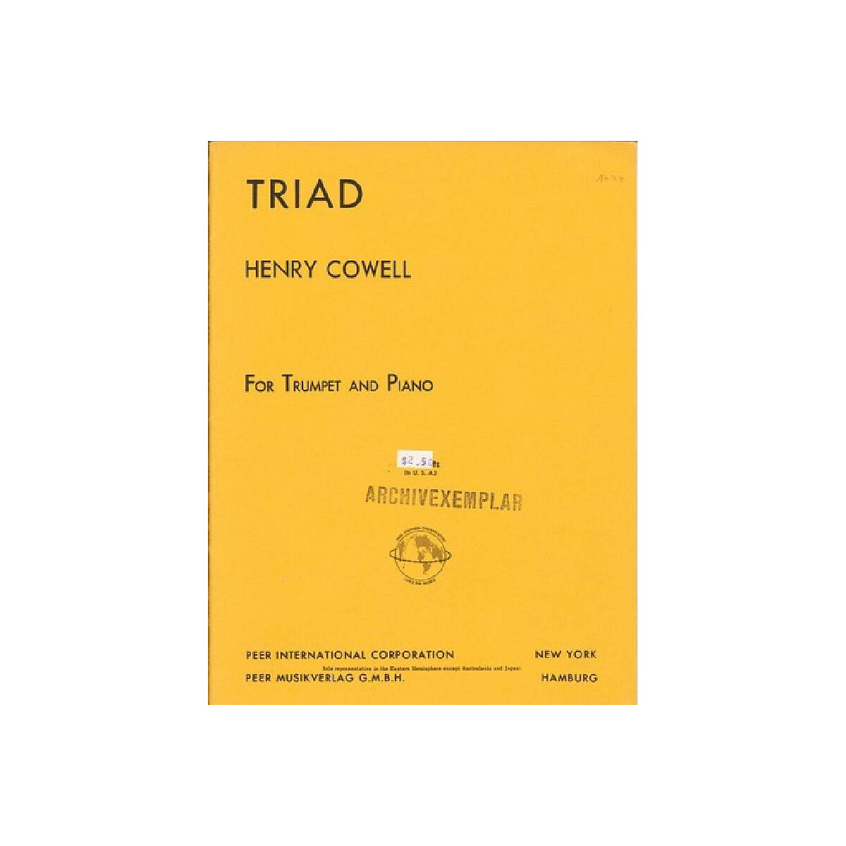 Triad for trumpet and piano box