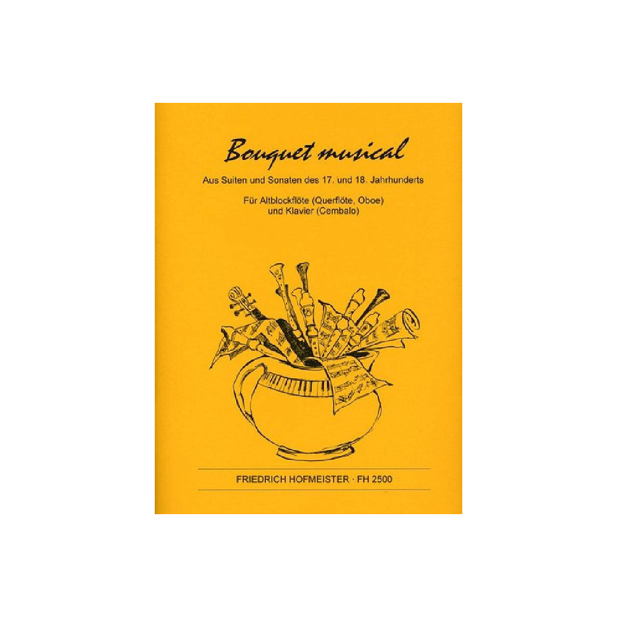 Bouquet musical für Altblockfl&ouml box