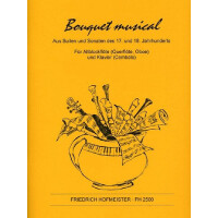 Bouquet musical für Altblockflöte