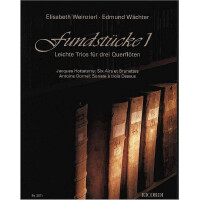 Fundstücke 1 leichte Trios für 3 Querflöten
