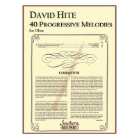 40 progessive Melodies for 1-2 oboes