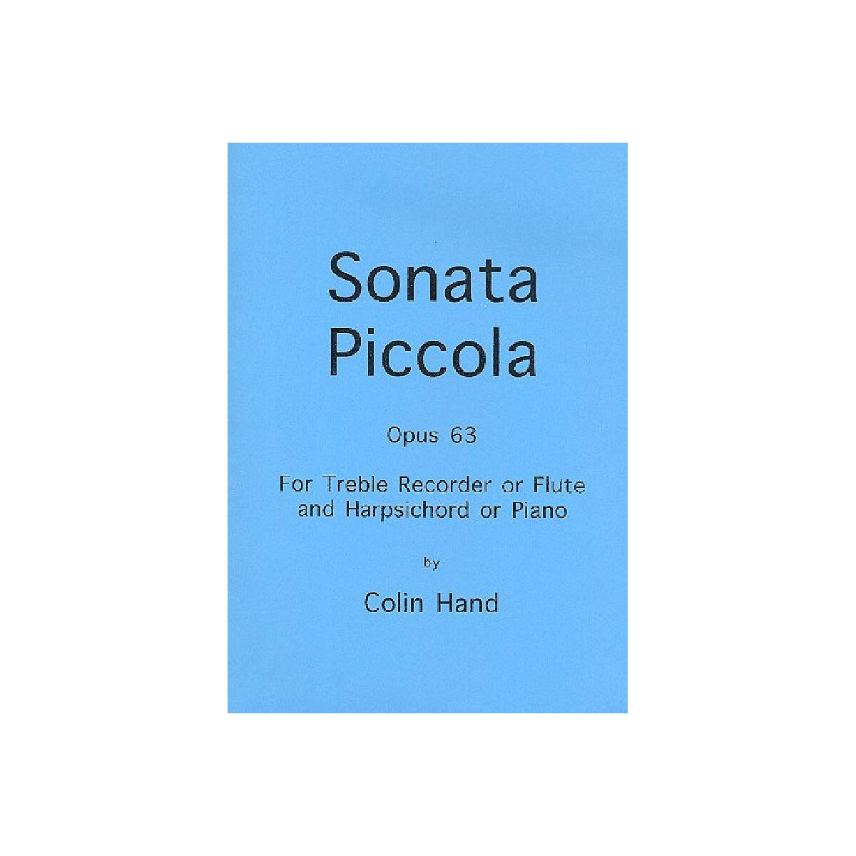 Sonata piccola op.63 box