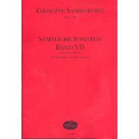 Sämtliche Sonaten Band 7 für Altblocklöte