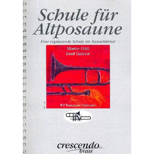 Schule für Altposaune (im Bassschlüssel)