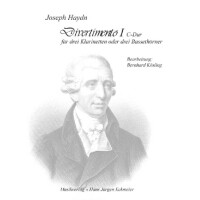 Divertimento C-Dur Nr.1 für 3 Klarinetten