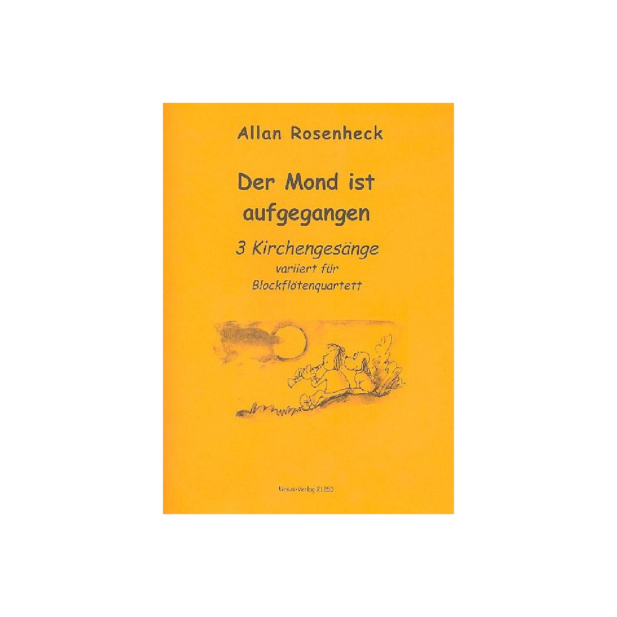 Der Mond ist aufgegangen für 4 Bloc box