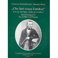 Che farò senza Euridice für Altflöte in G