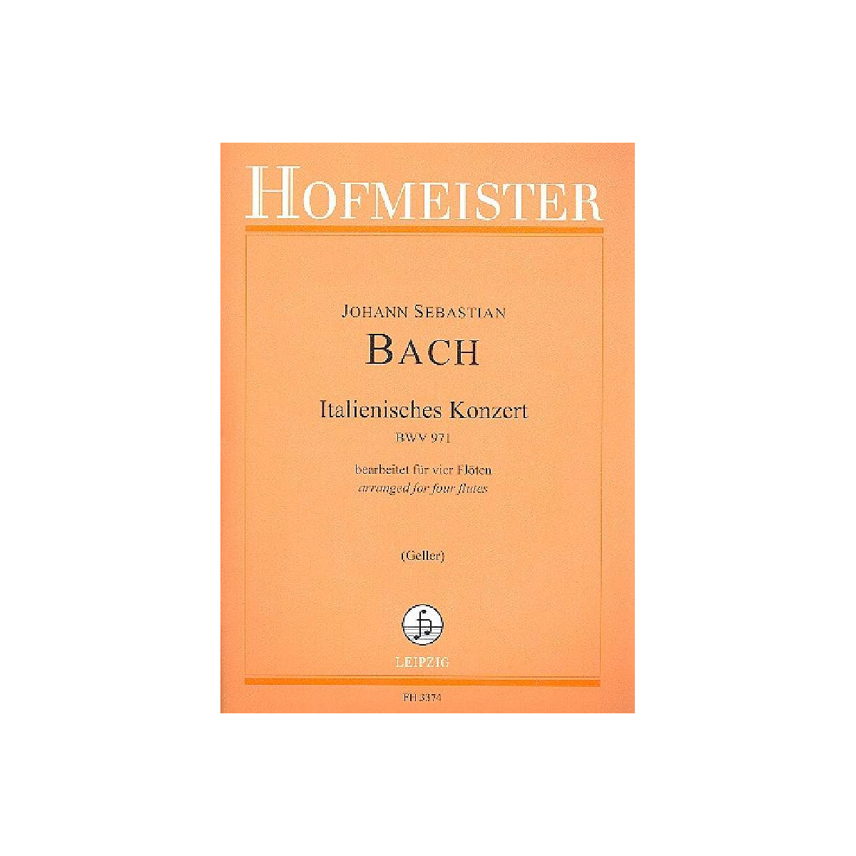 Italienisches Konzert BWV971 box