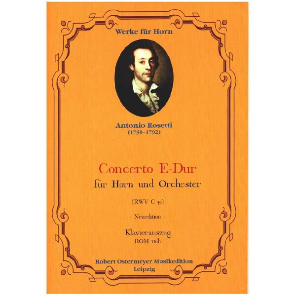 Konzert E-Dur RWVC50 für Horn und Orchester