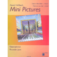 Mini Pictures für Sopranblockflöte