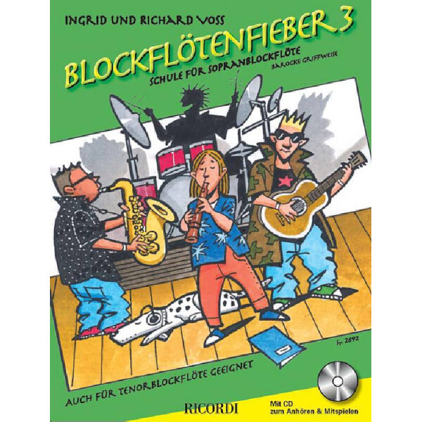 Blockflötenfieber Band 3 (+CD)