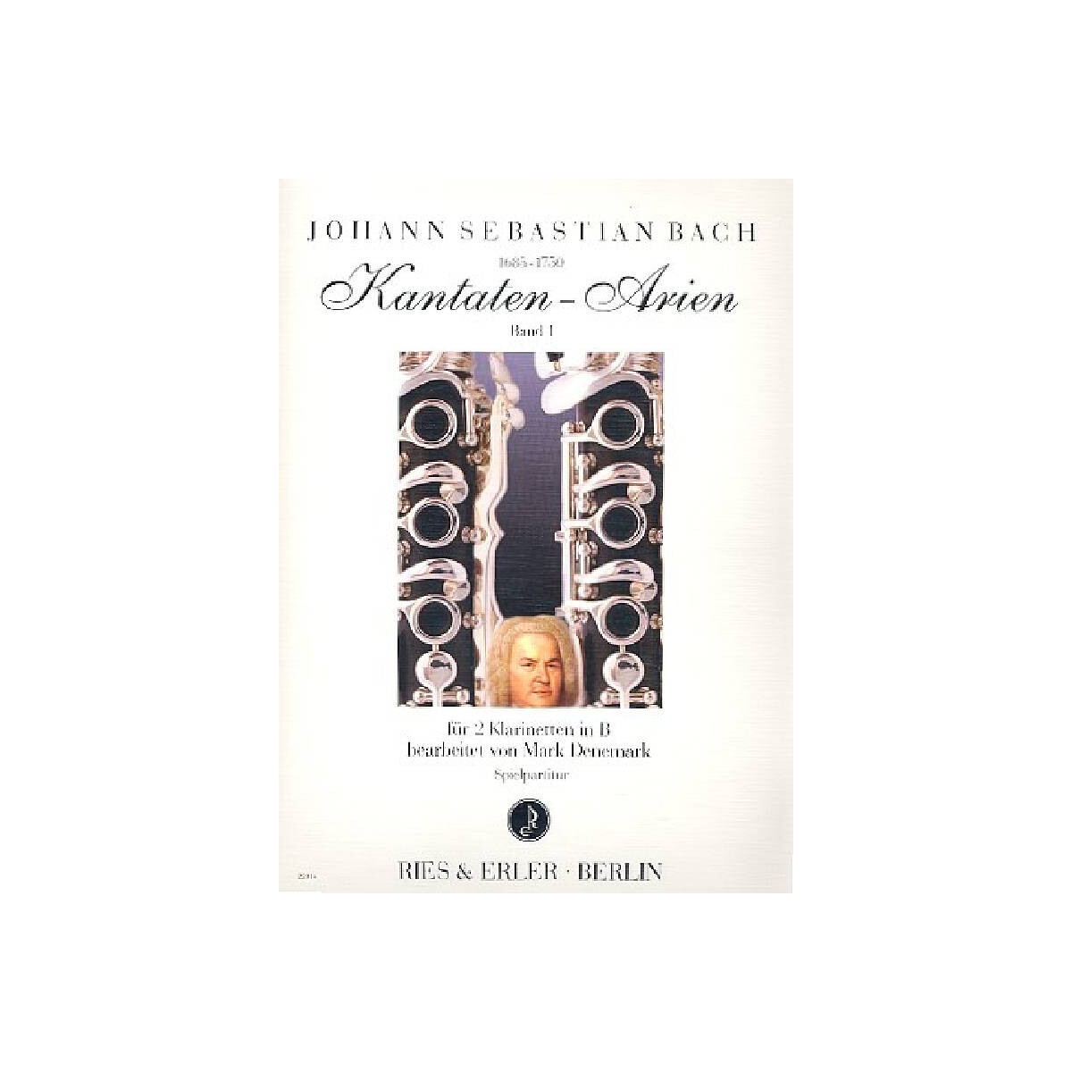 Kantaten-Arien Band 1 für 2 Klarinetten