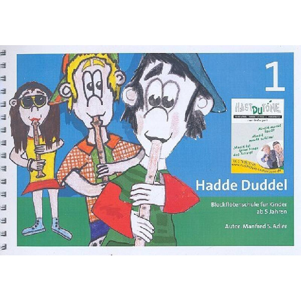 Hadde Duddel Band 1 (+CD)