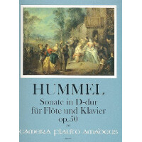 Sonate D-Dur op.50 für Flöte und Klavier