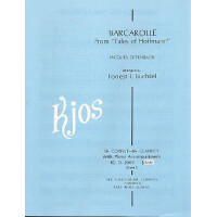 Barcarole für Klarinette und Klavier