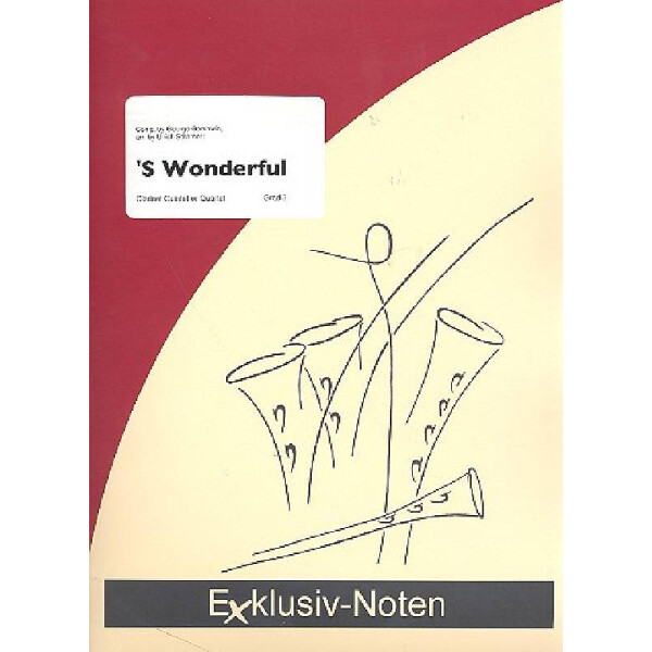 S wonderful für 4-5 Klarinetten