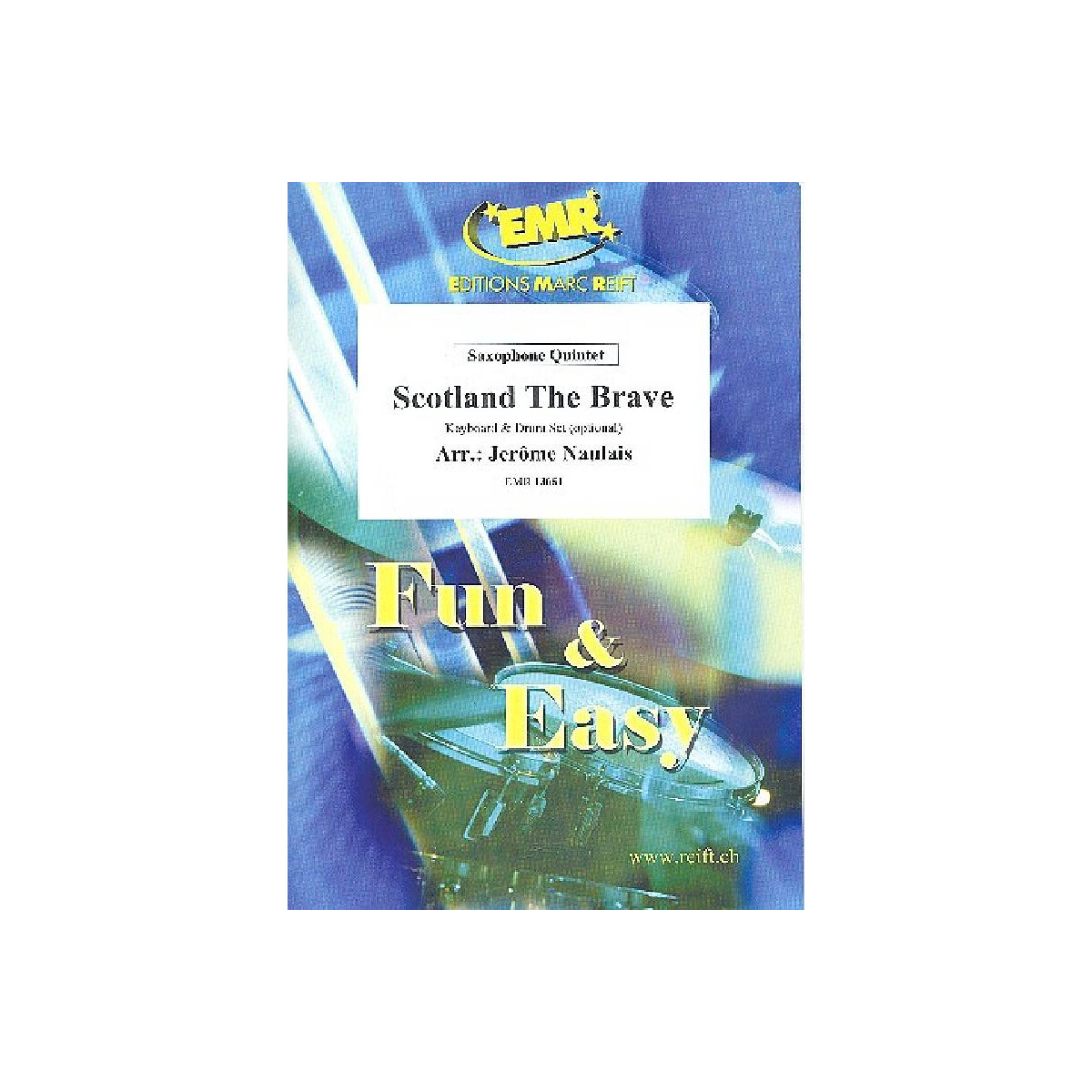 Scotland the Brave für 5 Saxophone box