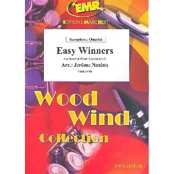 Easy Winners für 4 Saxophone