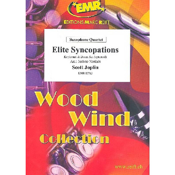 Elite Syncopations für 4 Saxophone