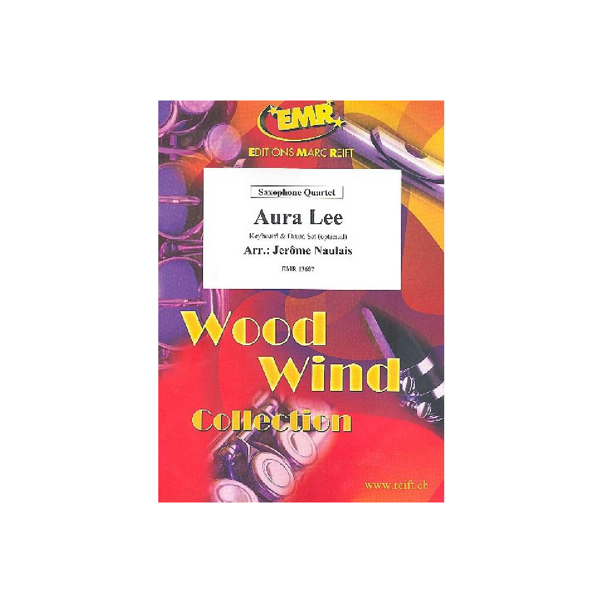 Aura Lee für 4 Saxophone box