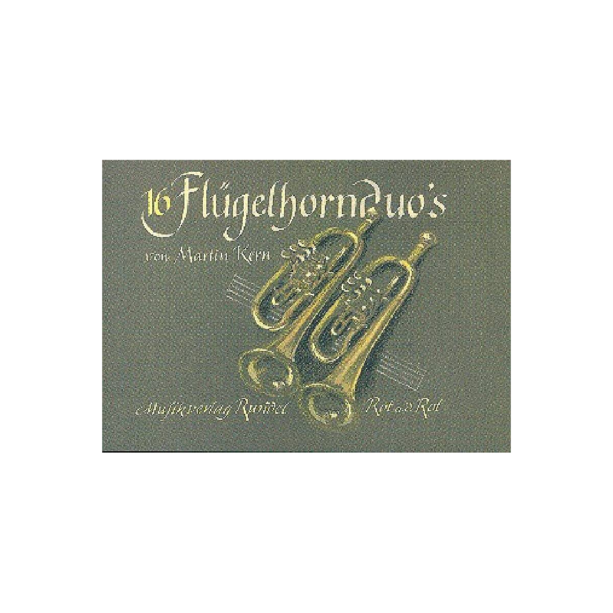 16 Flügelhornduos Band 1 box