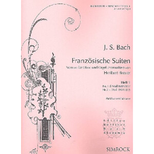 Französische Suiten Band 1 (Nr.1-2)