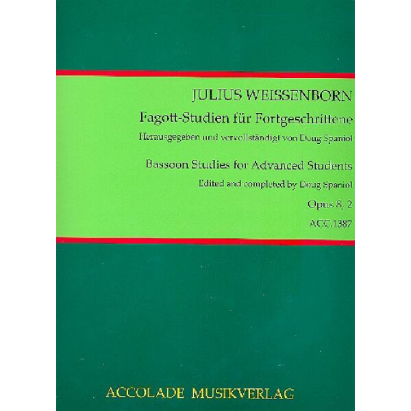 Fagott-Studien für Fortgeschrittene op.8,2