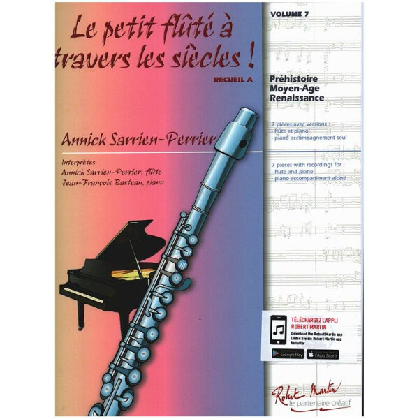 Le petit fluté à travers les siècles vol.7a (+Online Audio)