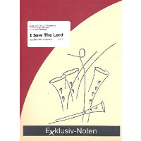 I saw the Lord für Saxophon-Ensemble