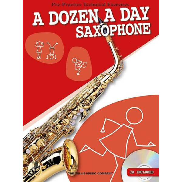 A Dozen a Day (+CD) for saxophone