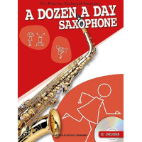 A Dozen a Day (+CD) for saxophone