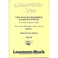 4 maßgeschneiderte Kleidungsstücke