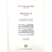Sonata in d für Altblockflöte und Orgel